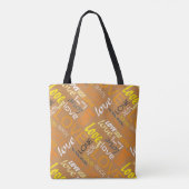 Alive Orange Gallery Tasche (Rückseite)