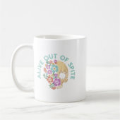 Alive Out Of Ste Skull Quote  Kaffeetasse (Links)