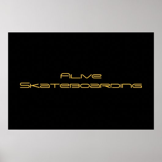 Alive Poster (Vorne)