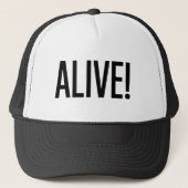 Alive Truckerkappe (Vorderseite)