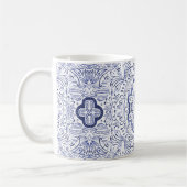 Alivia Watercolour Pattern Tasse (Links)