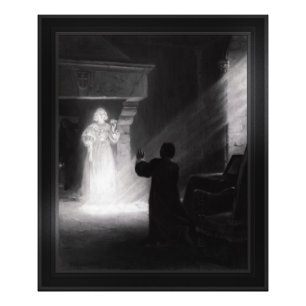 Alix Apparaissant Au Masque von Tony Robert-Fleury Fotodruck