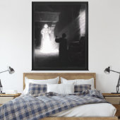 Alix Apparaissant Au Masque von Tony Robert-Fleury Leinwanddruck (Insitu (Schlafzimmer))