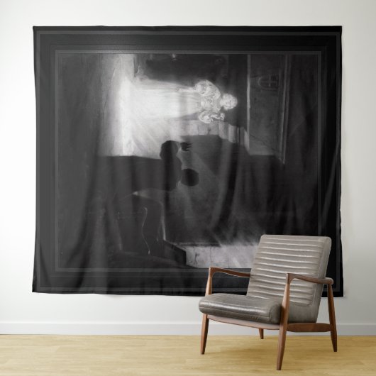 Alix Apparaissant Au Masque von Tony Robert-Fleury Wandteppich (Beispiel (Horizontal))