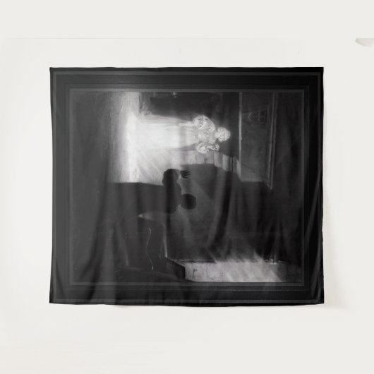 Alix Apparaissant Au Masque von Tony Robert-Fleury Wandteppich (Vorderseite (Horizontal))