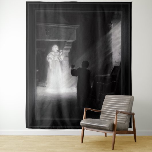 Alix Apparaissant Au Masque von Tony Robert-Fleury Wandteppich (Beispiel)