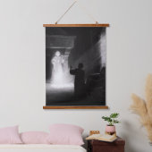 Alix Apparaissant Au Masque von Tony Robert-Fleury Wandteppich Mit Holzrahmen (Schlafzimmer)