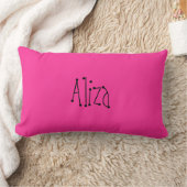 Aliza Name-Kissen Lendenkissen (Decke)