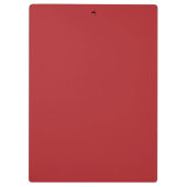 "Alizarin Crimson" Klemmbrett (Rückseite)