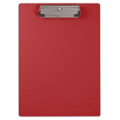 "Alizarin Crimson" Klemmbrett (Vorderseite)