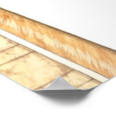 Aljaferia. Islamischer Palast. Bögen. Zaragoza Poster (Ecke)