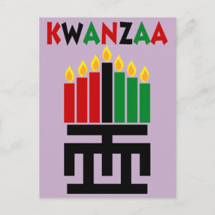 ALKEBULAN - 7 GRUNDSÄTZE VON KWANZA POSTKARTE