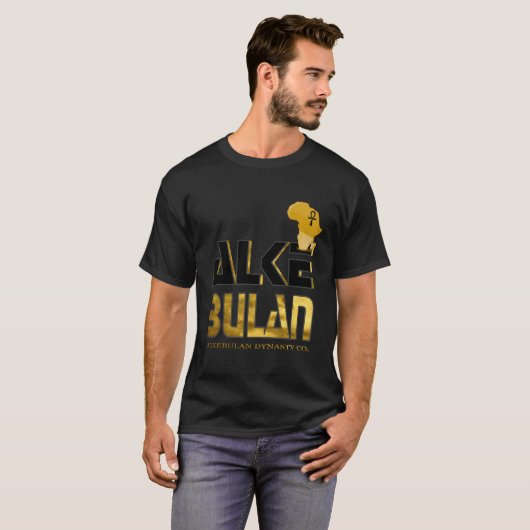 Alkebulan Ancient Ägyptisch Kemet Ägypten Kemetic T-Shirt (Vorne ganz)