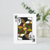 ALKEBULAN - DAS SCHWARZE KÖNNEN POSTKARTE (Stehend Vorderseite)