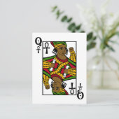 ALKEBULAN - DIE SCHWARZE KÖCHE POSTKARTE (Stehend Vorderseite)