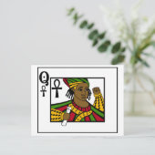 ALKEBULAN - DIE SCHWARZE KÖCHE POSTKARTE (Stehend Vorderseite)