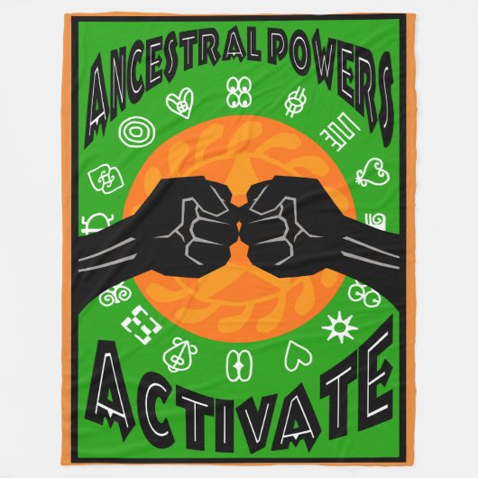 ALKEBULAN - ERERBTE POWER AKTIVIEREN FLEECEDECKE (Vorderseite)