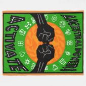 ALKEBULAN - ERERBTE POWER AKTIVIEREN FLEECEDECKE (Vorderseite (Horizontal))