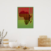 ALKEBULAN - FADE POSTER (Küche)