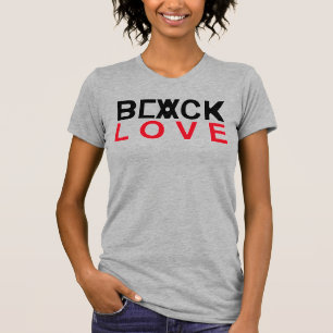 ALKEBULAN - SCHWARZ auf SCHWARZ LIEBE v1 T-Shirt
