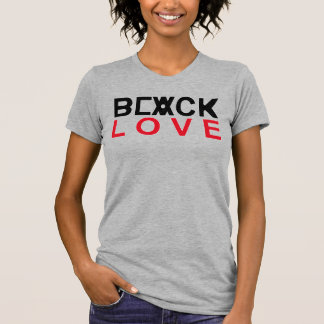 ALKEBULAN - SCHWARZ auf SCHWARZ LIEBE v1 T-Shirt