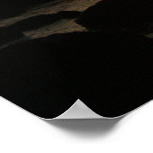 Alki Beach, Sunset Poster (Ecke)