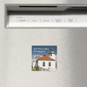 Alki Point Light, Washington Magnet (In Situ (Geschirrspüler))