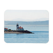 Alki Point Lighthouse Magnet (Horizontal)