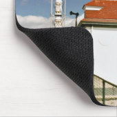 Alki Point Lighthouse, Seattle Washington Mousepad (Ecke)