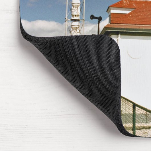 Alki Point Lighthouse, Seattle Washington Mousepad (Ecke)