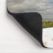 Alki Point Lighthouse, Seattle Washington Mousepad (Ecke)