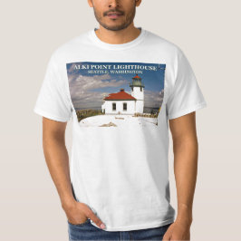 Alki Point Lighthouse, Seattle Washington Shirt