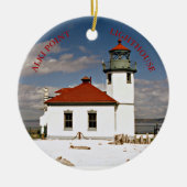 Alki Point Lighthouse, Washington Ornament (Vorne)