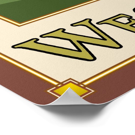 Alki Point Lighthouse - West Seattle, WA Poster (Ecke)