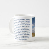 Alki Punkt-Leuchtturm, Washington-Tasse Kaffeetasse (Vorderseite Links)