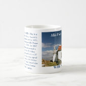 Alki Punkt-Leuchtturm, Washington-Tasse Kaffeetasse (Mittel)