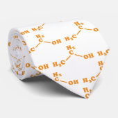 Alkohol-Äthanol-molekulare chemische Formel Krawatte (Gerollt)