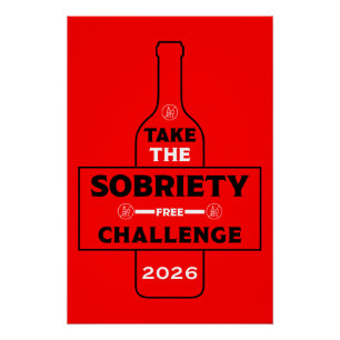 Alkohol frei und nüchtern poster