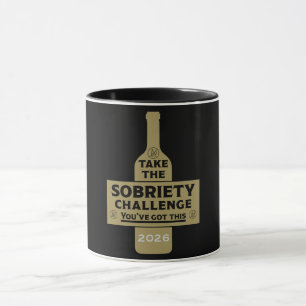 Alkohol frei und nüchtern tasse