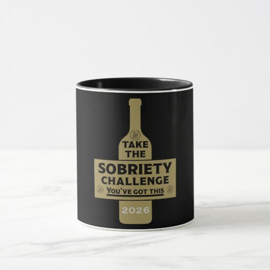 Alkohol frei und nüchtern tasse (Zentrum)