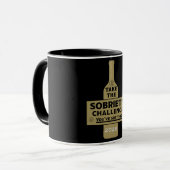 Alkohol frei und nüchtern tasse (Vorderseite Links)