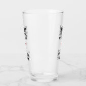 Alkohol löst deine Probleme nicht Glas (Links)