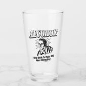 Alkohol: Machen Sie interessanter Glas (Vorderseite)