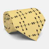 Alkohol-Molekül Krawatte (Gerollt)