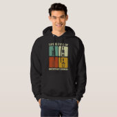 Alkohol Party Life Is Full Of Important Choices Wh Hoodie (Vorne ganz)