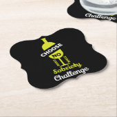 Alkohol Sobrify Alkoholfreie Teetalunterstützung Untersetzer (angewinkelt)