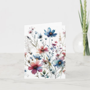 Alkohol-Tinte Aquarell Blumen Leer