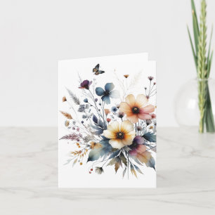 Alkohol-Tinte-Aquarell-Blumen Leer