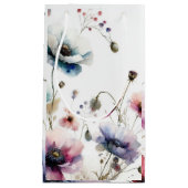 Alkohol Tinte Floral Wasserfarbe Kleine Geschenktüte (Vorderseite)