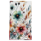 Alkohol Tinte Floral Wasserfarbe Kleine Geschenktüte (Vorderseite)